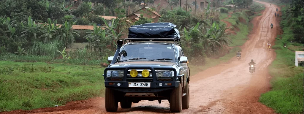 Land cruiser for rent in Uganda