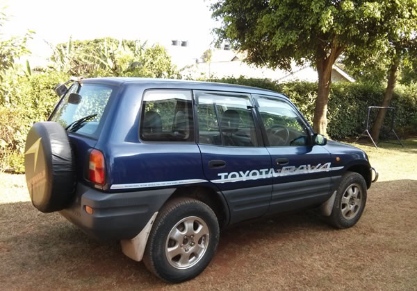 Rav4 rental for self drive in Uganda