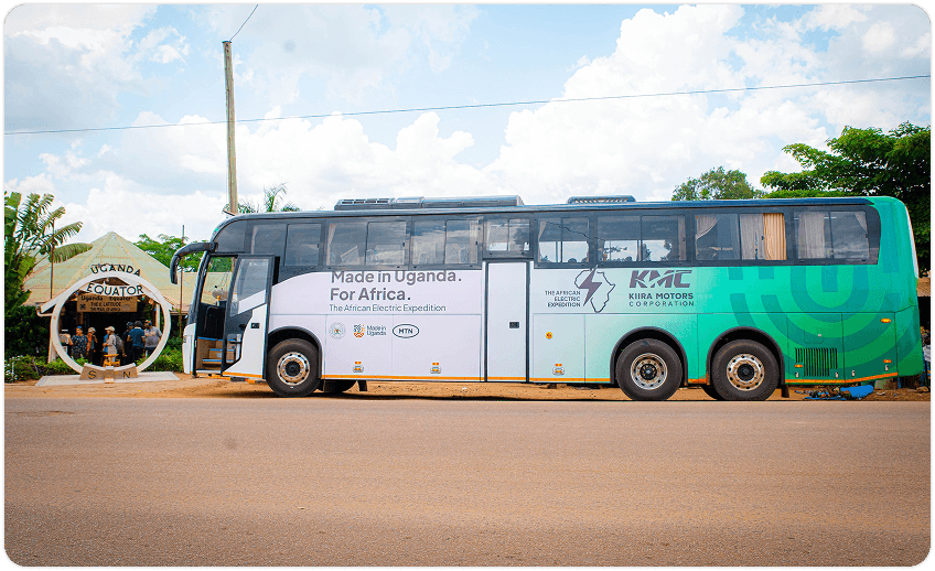 global green transport in Uganda's E-bus