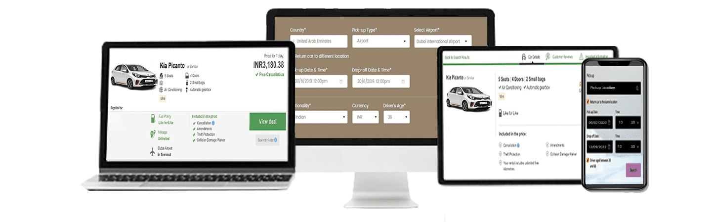Europe's car rental booking platforms