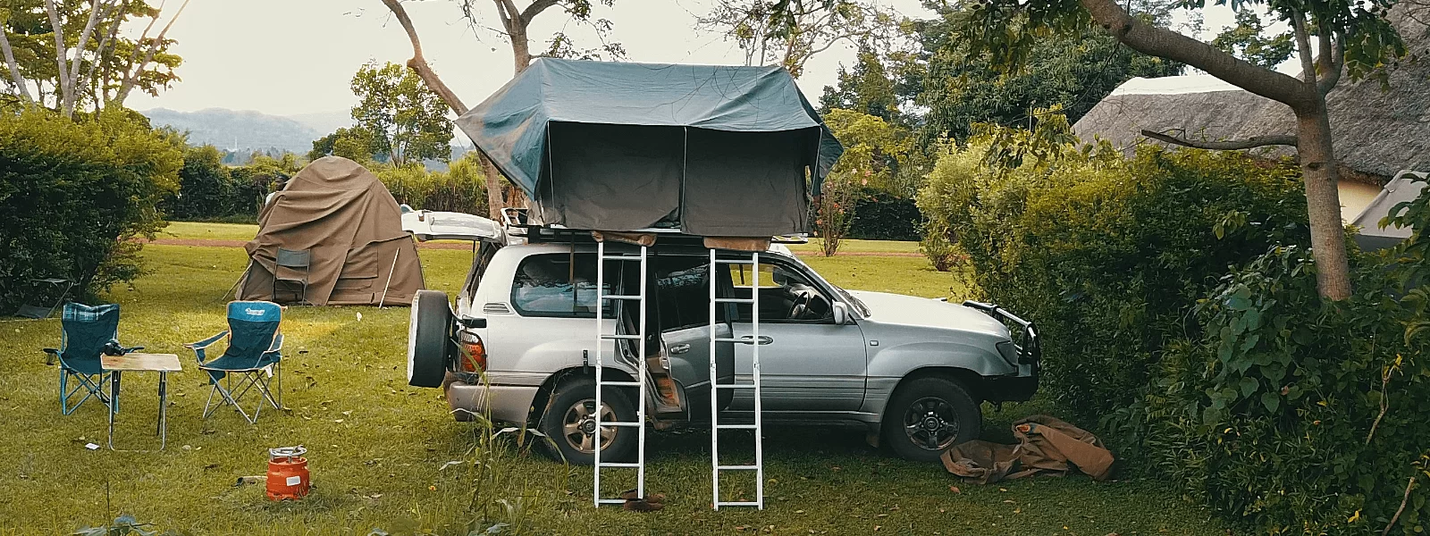 rooftop tent uganda safari